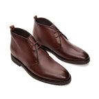 Bota Masculina Social Fascar Marrom em Couro
