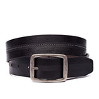 Cinto Masculino Casual Fascar Dupla Face Em Couro