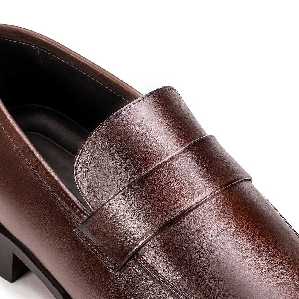 Mocassim Masculino Social Fascar Faro Em Couro