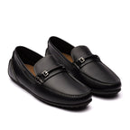 Drive Masculino Fascar Preto Em Couro