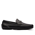 Drive Masculino Fascar Preto Em Couro