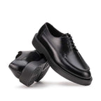 Sapato Masculino Social Fascar Derby LITE Preto em Couro
