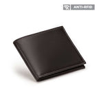 Carteira Masculina Fascar Marrom Em Couro Com Proteção Rfid