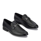 Mocassim Masculino Casual Fascar Preto em Couro