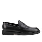 Mocassim Masculino Social Fascar Penny Loafer Preto em Couro