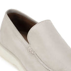 Mocassim Masculino Casual Fascar Sagres Cinza Em Couro