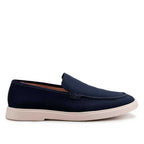 Mocassim Masculino Casual Fascar LITE Azul- Marinho em Couro