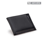 Carteira Masculina Fascar Preta Em Couro Com Proteção Rfid