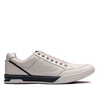 Sapatênis Masculino Casual Fascar Izi Branco Em Couro