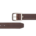 Cinto Masculino Casual Fascar Dupla Face Em Couro