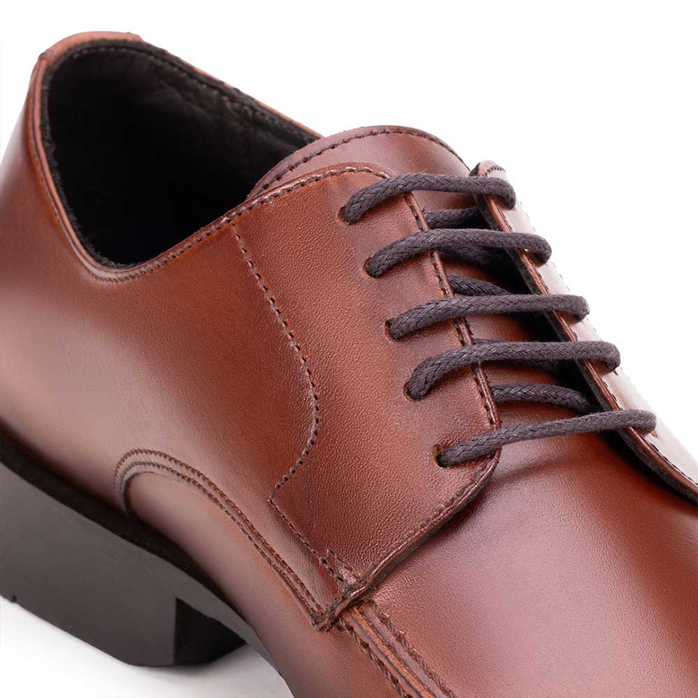 Sapato Masculino Social Fascar Coimbra Derby Em Couro