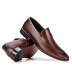 Mocassim Masculino Social Fascar Faro Em Couro