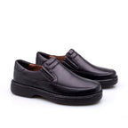 Mocassim Masculino Social Fascar Lite Preto Em Couro