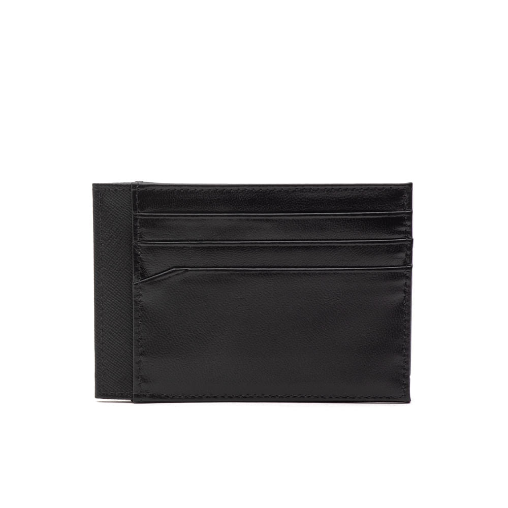 Porta Cartão Masculino Fascar Preto Em Couro