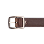 Cinto Masculino Casual Fascar Dupla Face Em Couro