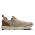 Tênis Masculino Casual Fascar Lite Bege Em Knit
