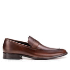 Mocassim Masculino Social Fascar Faro Mouro Em Couro