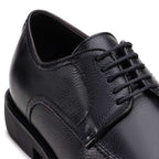 Sapato Masculino Social Fascar Derby Preto em Couro