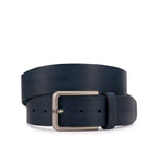 Cinto Masculino Casual Fascar Azul- Marinho em Couro