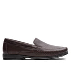 Mocassim Masculino Casual Marrom Em Couro