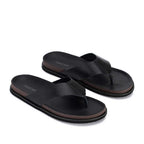 Chinelo Masculino Fascar LITE Preto em Couro