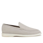 Mocassim Masculino Casual Fascar Sagres Cinza Em Couro
