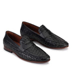Mocassim Masculino Casual Fascar Penny Loafer Preto em Couro