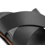 Chinelo Masculino Fascar LITE Preto em Couro