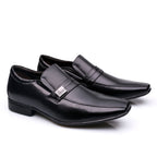 Mocassim Masculino Social Fascar Preto Em Couro