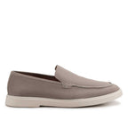 Mocassim Masculino Casual Fascar LITE Cinza em Couro