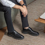 Sapato Masculino Casual Derby Fascar LITE Preto em Couro