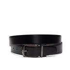Cinto Masculino Casual Fascar Dupla Face Em Couro