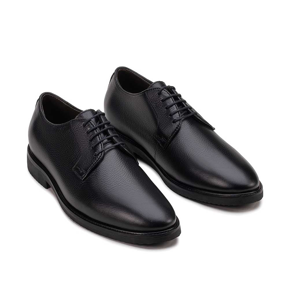 Sapato Masculino Social Derby Fascar Marrom em Couro