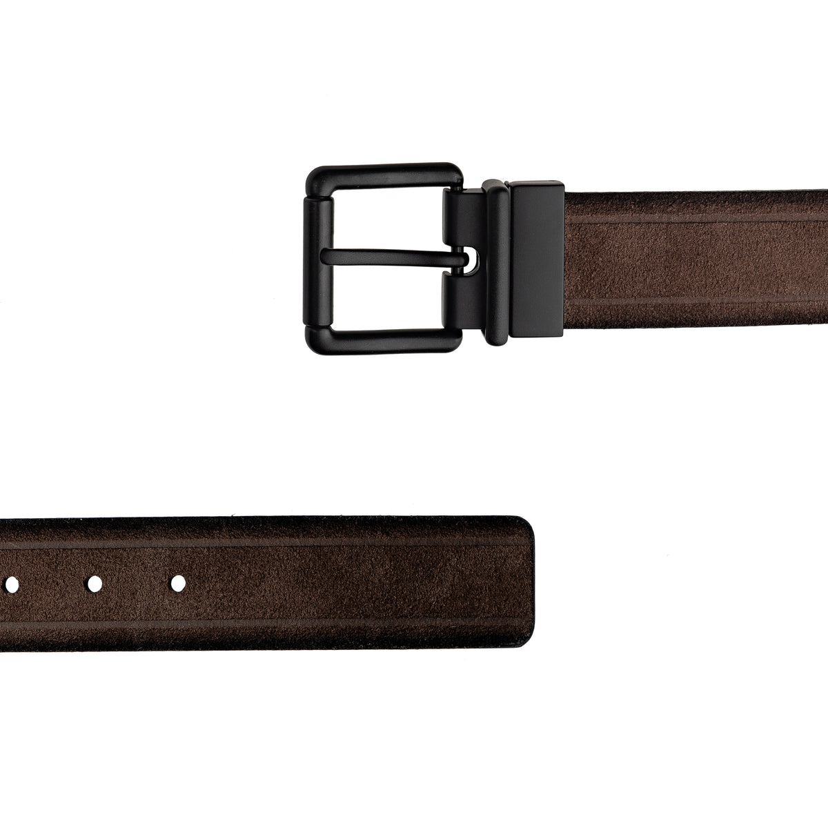 Cinto Masculino Casual Fascar Dupla Face Em Couro