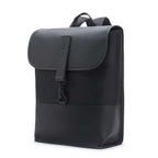 Mochila Masculina Executiva Fascar Preta em Couro e Lona
