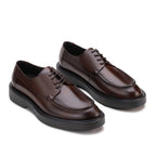 Sapato Masculino Social Fascar Derby LITE Marrom em Couro