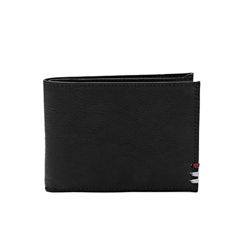 Carteira Masculina Fascar Preta Em Couro Com Proteção Rfid