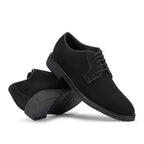 Sapato Masculino Casual Derby Fascar Preto em Couro