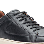 Sapatênis Masculino Casual Fascar Izi Preto Em Couro