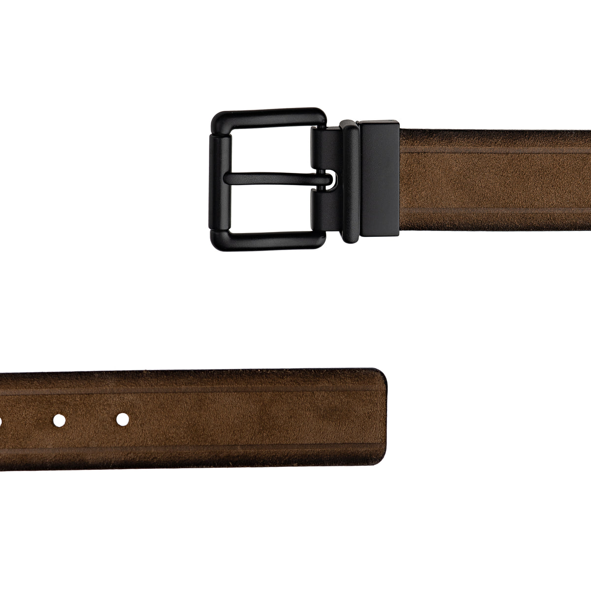 Cinto Masculino Casual Fascar Dupla Face Em Couro