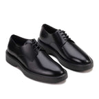 Sapato Masculino Casual Derby Fascar LITE Preto em Couro