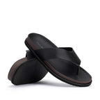 Chinelo Masculino Fascar LITE Preto em Couro