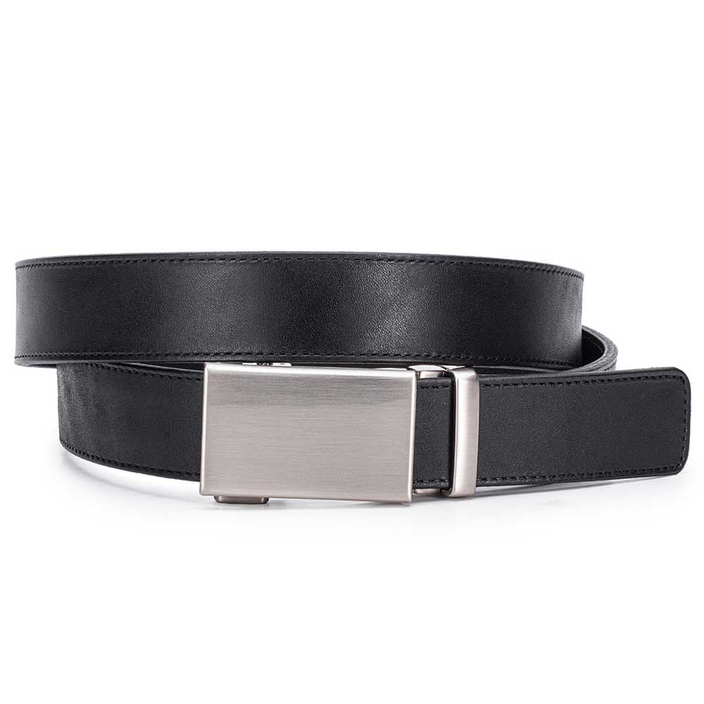 Cinto Masculino Social Fascar Preto Em Couro