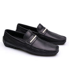 Drive Masculino Fascar Preto Em Couro