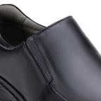 Mocassim Masculino Social Fascar Preto Em Couro