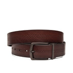 Cinto Masculino Casual Fascar Dupla Face Em Couro