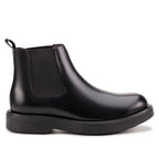 Bota Masculina Casual Fascar LITE Chelsea Preta em Couro