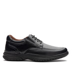 Sapato Masculino Social Derby Fascar Izi Preto Em Couro