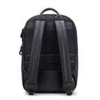 Mochila Masculina Executiva Fascar Preta Em Couro