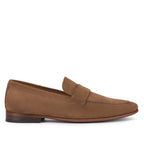 Mocassim Masculino Casual Fascar Marrom em Couro